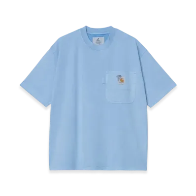 Carhartt WIP Invincible S/S Pigment Dyed T-Shirt "Piscine Pigment (Garment Dyed)"