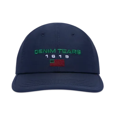 DENIM TEARS 1619 Cap "Navy"