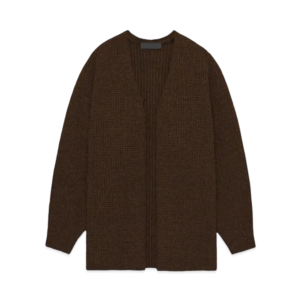 FEAR OF GOD Essentials Women's Knit Long Cardigan "Brown"