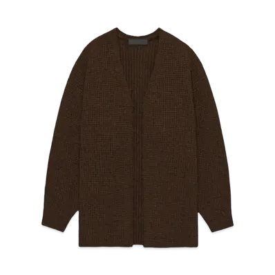 FEAR OF GOD Essentials Women's Knit Long Cardigan "Brown"