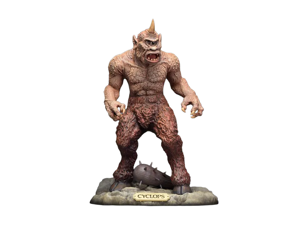 XPLUS "XPLUS MODEL KIT" -The 7th Voyage of Sinbad- 1/35 Scale Cyclops Plastic Model Kit - Package Renewal Version