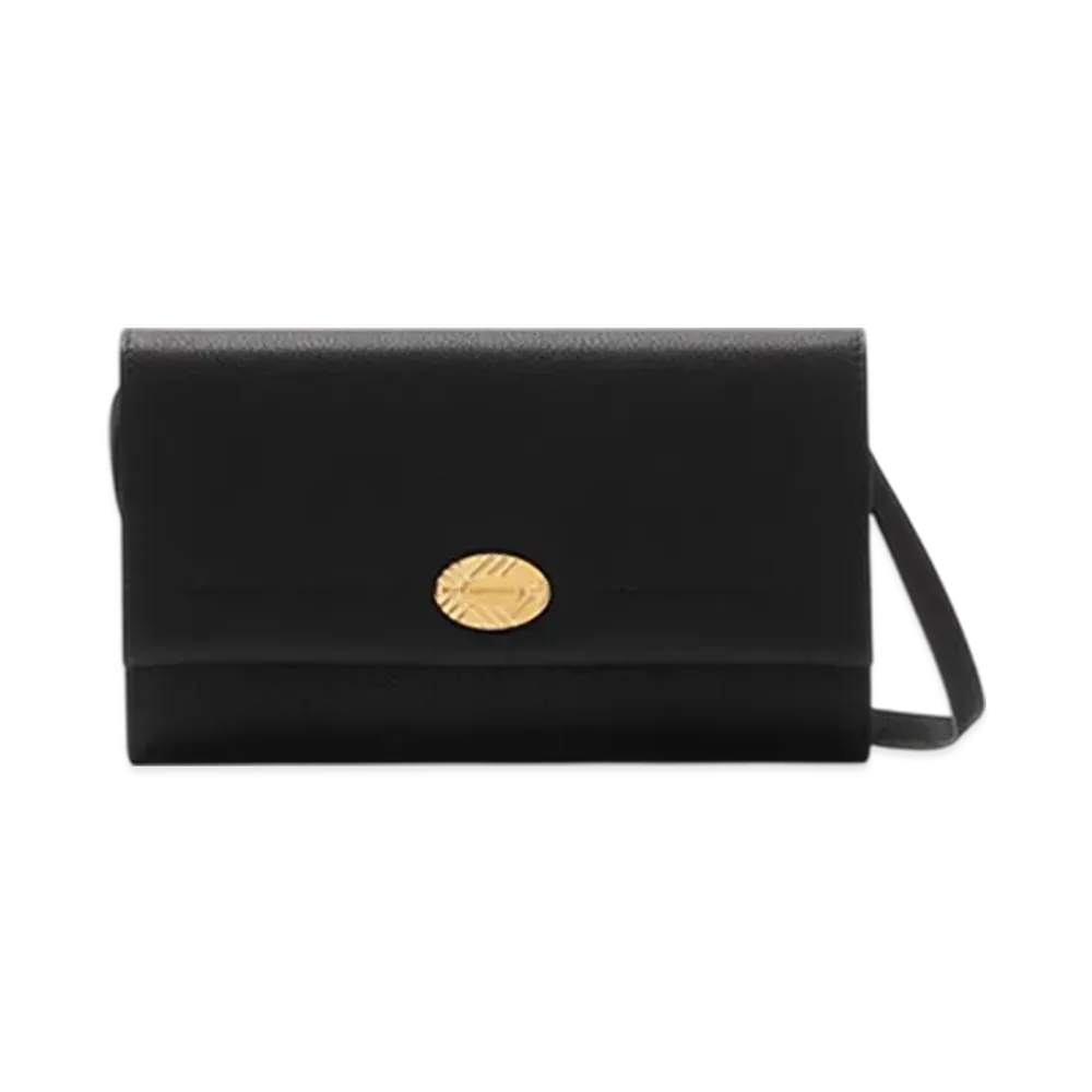 Burberry Cotswolds Strap Wallet "Black"