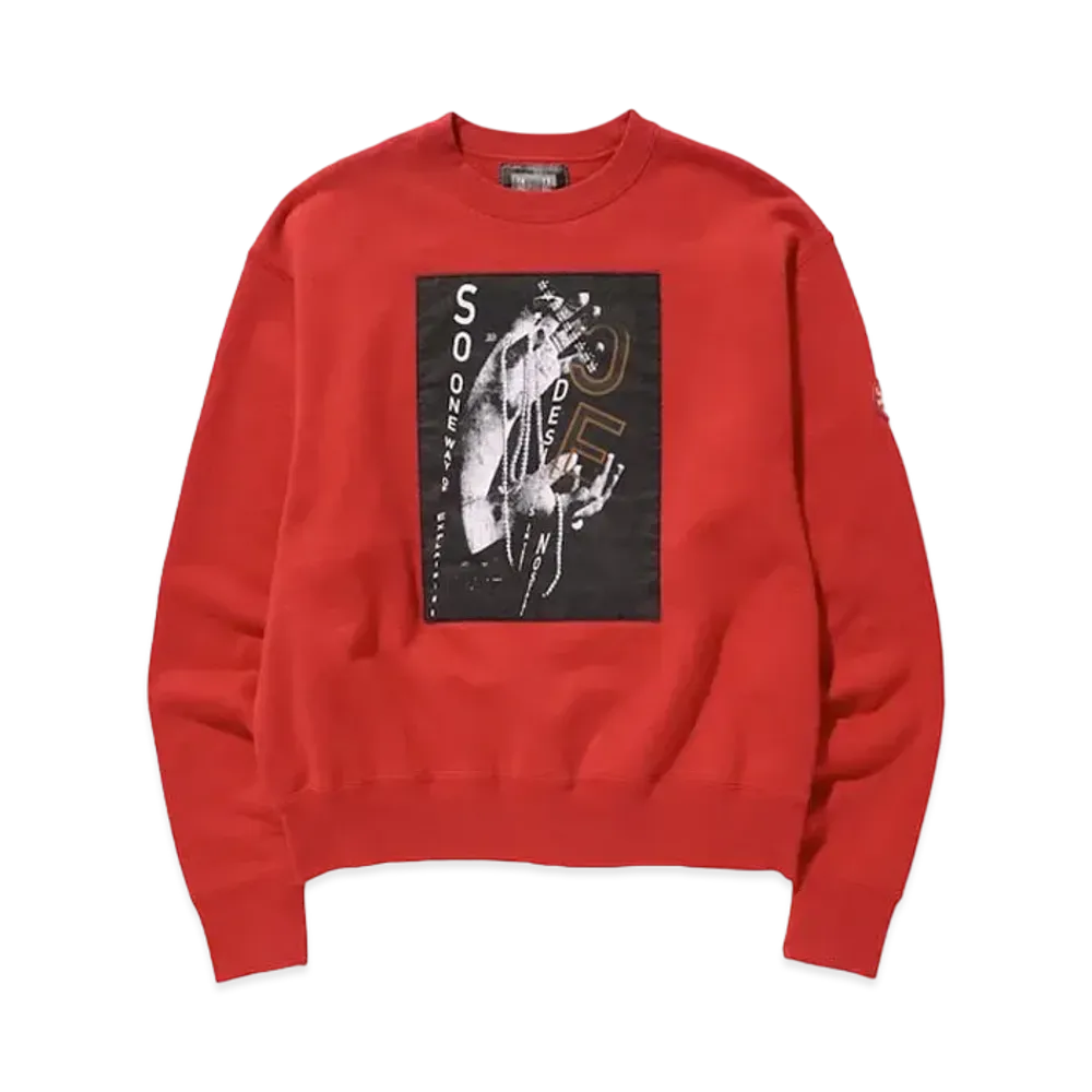 Cav Empt (C.E) DESIRE/NOSTALGIA SWEAT "Red"