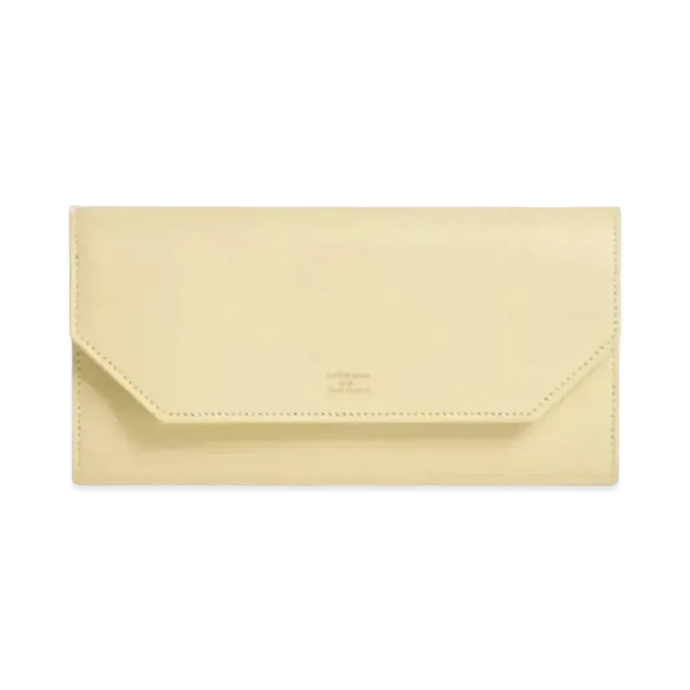 BALENCIAGA Envelope Slim Continental Wallet "Beige"