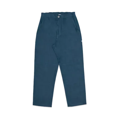 Richardson Linen Suit Pants "Petrol Blue"