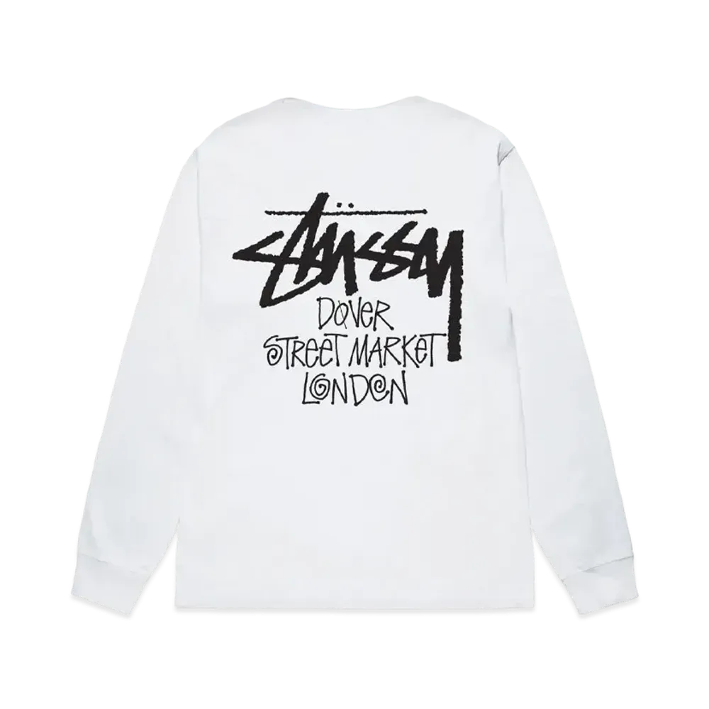 Stussy x DSM Chapter Pack Men's DSM London Long Sleeve T-Shirt "White"