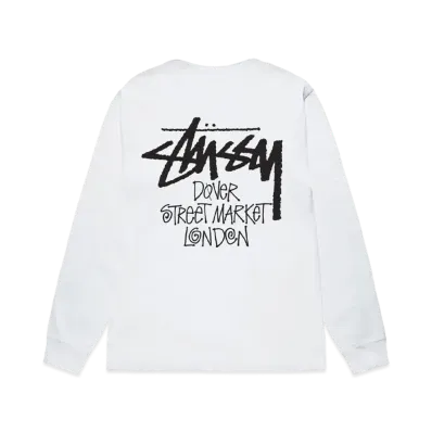 Stussy x DSM Chapter Pack Men's DSM London Long Sleeve T-Shirt "White"