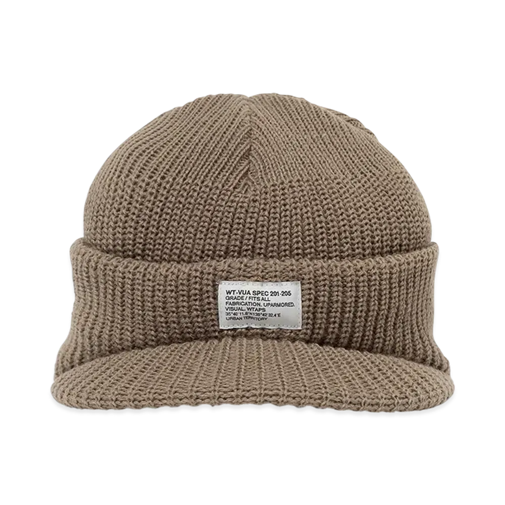 WTAPS GOR / Beanie / Acrylic "Greige"