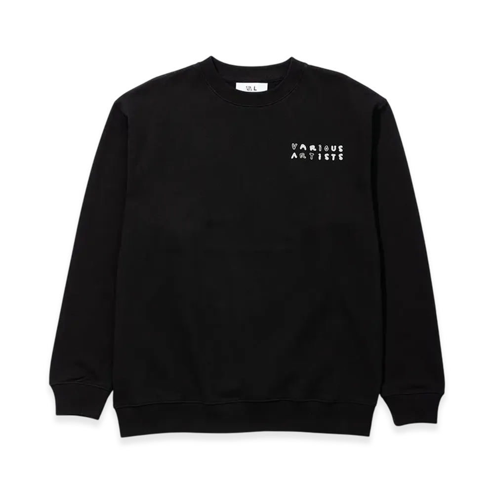 V.A. x MARK GONZALES Sweat Shirts "Black"