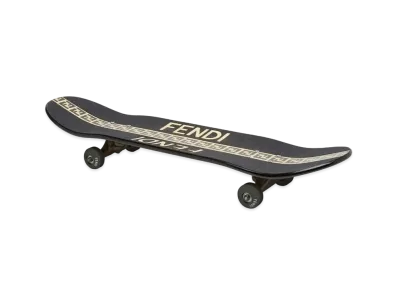 FENDI x Versace Fendace Black Wooden Longboard "Black"