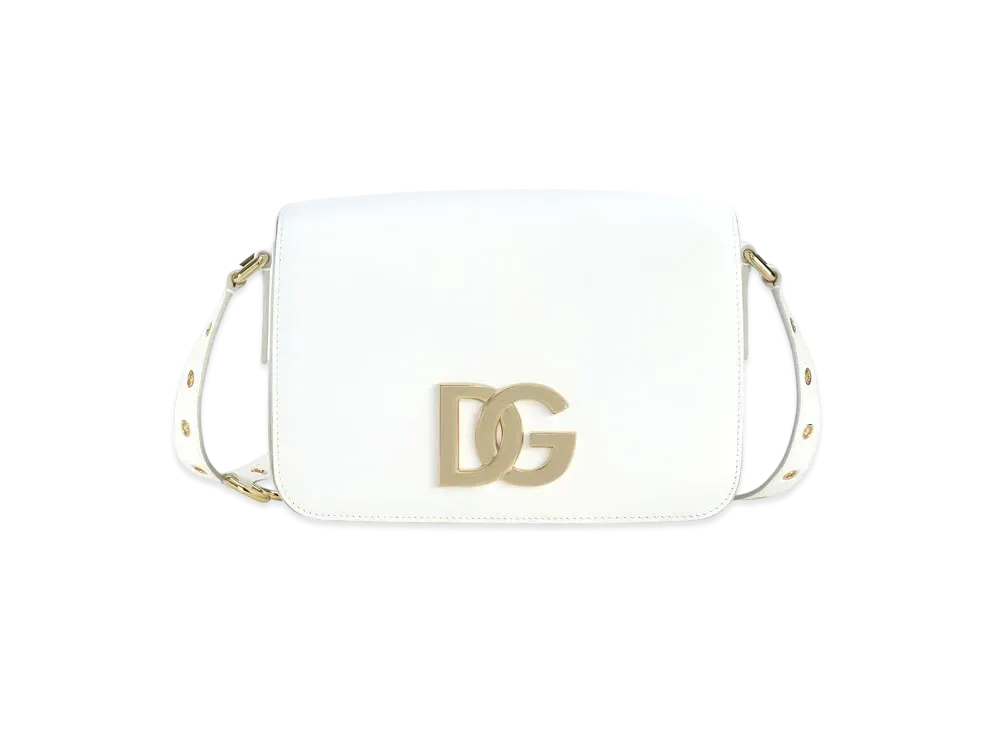 Dolce&Gabbana 3.5 Shoulder Bag Calfskin "White"