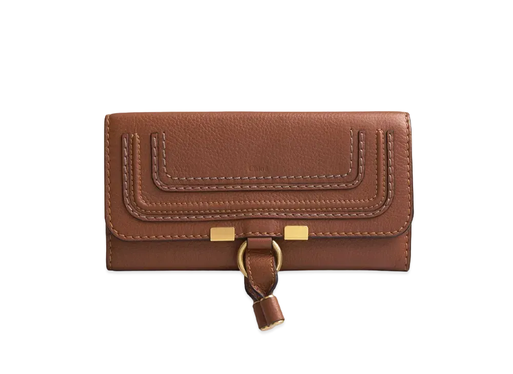 クロエ マーシー ロングウォレット "タン" CHC10UP57316125M