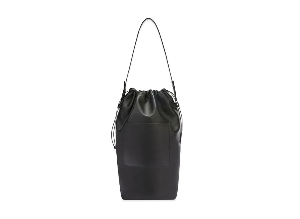 Jil Sander Drawstring Shoulder Large "Black"