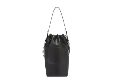 Jil Sander Drawstring Shoulder Large "Black"