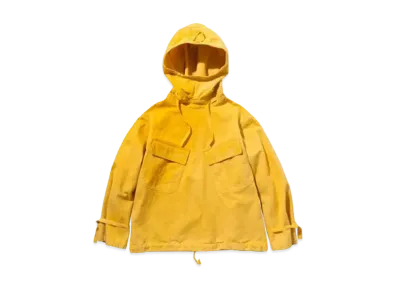 THE REAL McCOY'S USN SALVAGE SMOCK PARKA (OVER-DYED) "Yellow"