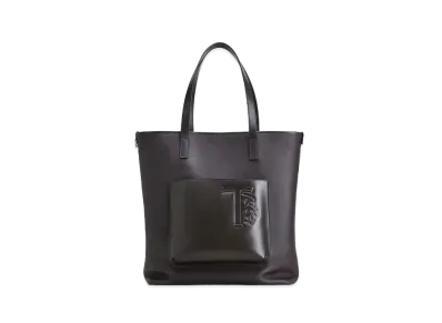 TOD'S Leather Shopping Bag Medium "Brown"