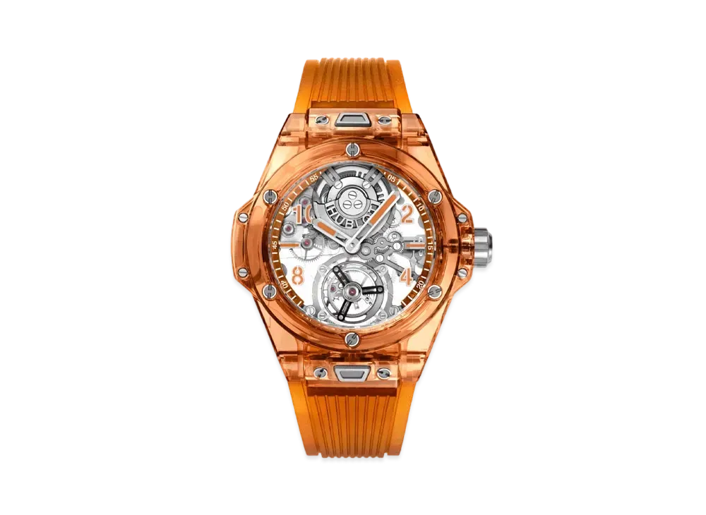HUBLOT Big Bang Tourbillon Automatic Orange Sapphire 45mm