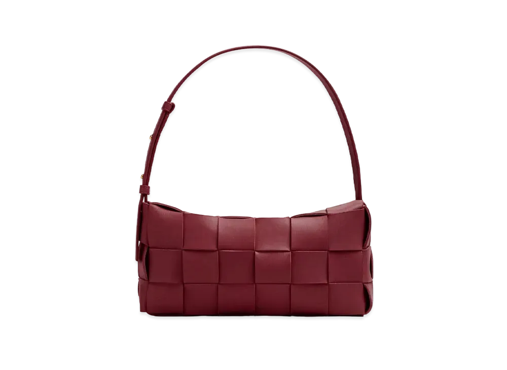 Bottega Veneta Brick Cassette "Bordeaux"