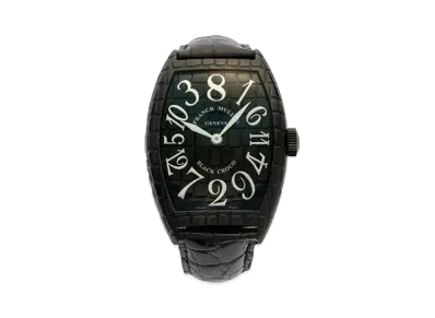 FRANCK MULLER Black Croco Crazy Hours