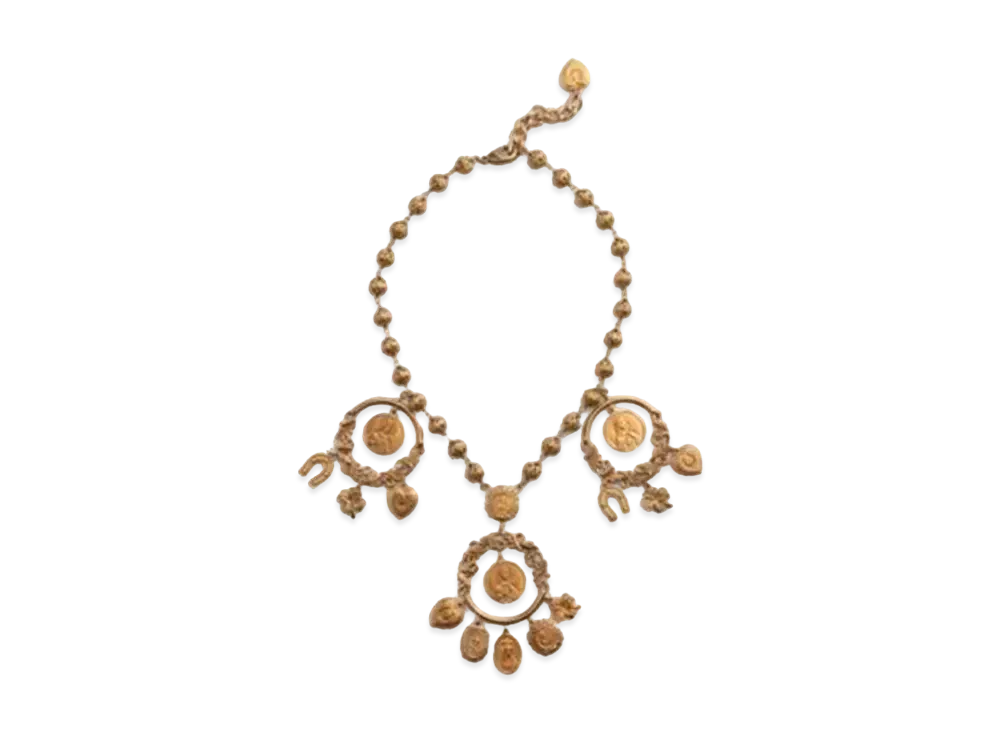 Dolce&Gabbana Necklace With Decorative Details "Gold"
