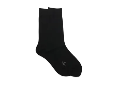 Yohji Yamamoto Y's NY PLAIN STITCH CLASSIC SOCKS "Black"
