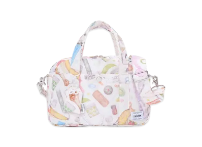 PORTER x Aurel Schmidt 2Way Madison Bag "White"