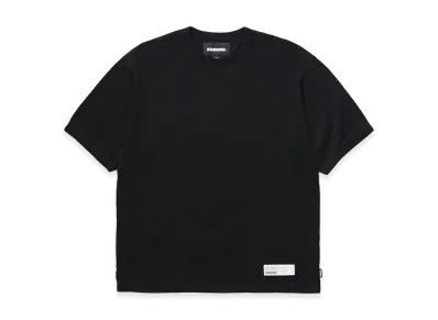 NEIGHBORHOOD Honeycomb Fabric Crewneck SS "Black"