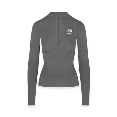 The North Face x SKIMS Women's Refina Long-Sleeve Top "SK Gunmetal"