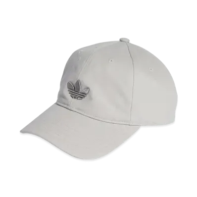 adidas Adicolor Classic Trefoil Baseball Cap "Grey Two"