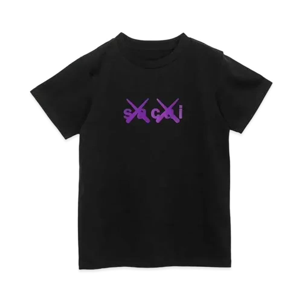 sacai KAWS T-shrit Kid’s "Black"