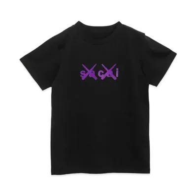 sacai KAWS T-shrit Kid’s "Black"