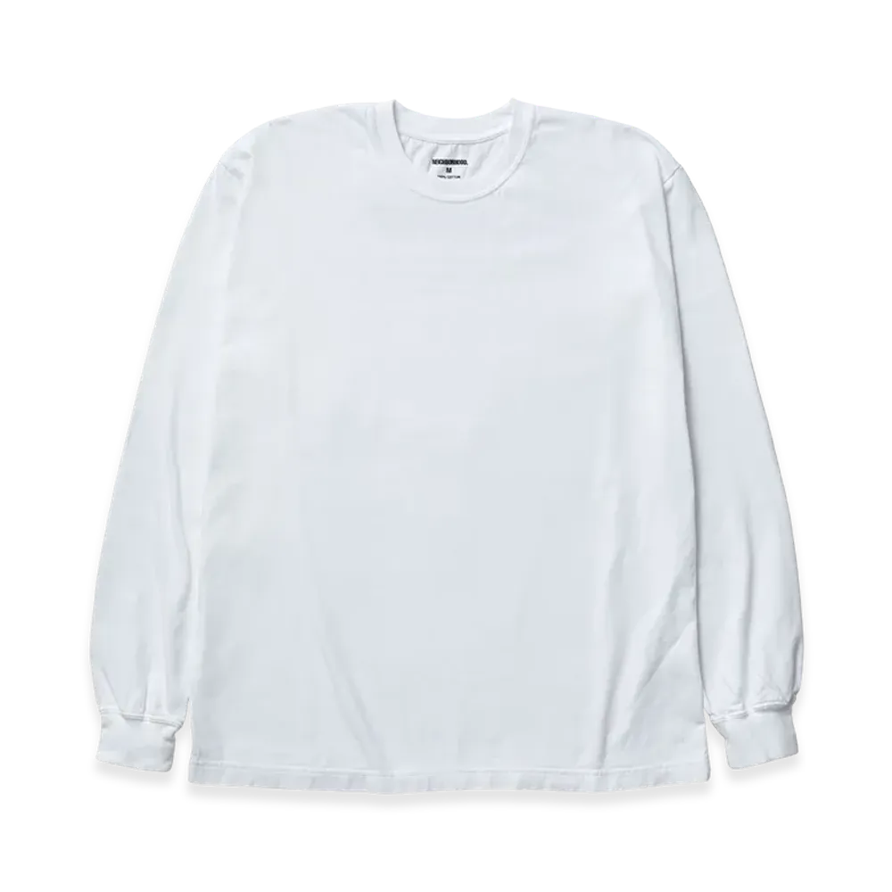 NEIGHBORHOOD NH . Tee LS-4 "White"