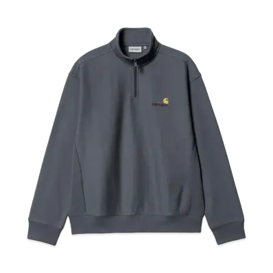Carhartt Half Zip American Script Sweatshirt "Zeus"