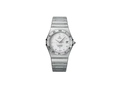 OMEGA Constellation 11P Diamonds 50th Anniversary 35.5MM "Stainless Steel/Yellow Gold/White Shell" 1504.35.00