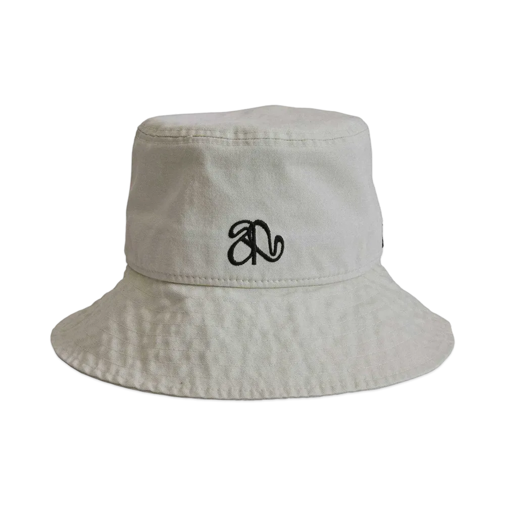 NEW ERA x AMERI Basic Logo Bucket "Ivory"