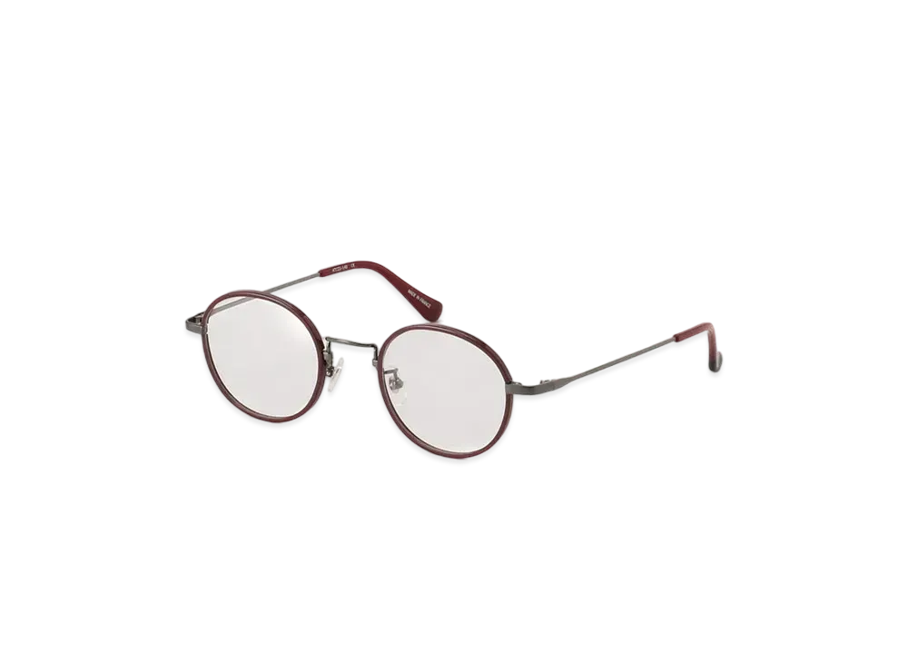 Yohji Yamamoto Y's EYEWEAR A "Red/Brush Gunmetal"