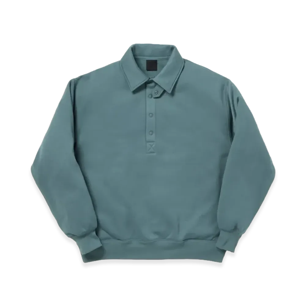 DAIWA PIER39 Women's Tech Sweat Snap Pullover "Smoke Green"