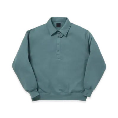 DAIWA PIER39 Women's Tech Sweat Snap Pullover "Smoke Green"