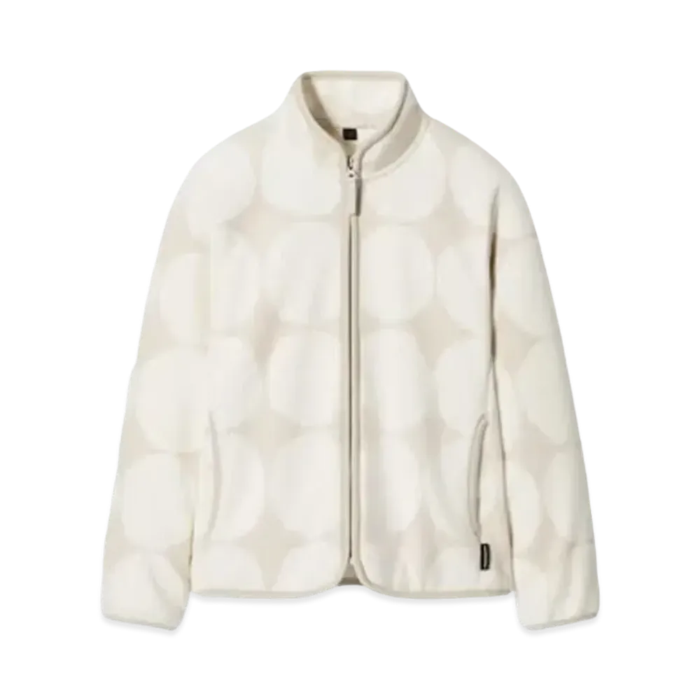 Uniqlo x Marimekko Fleece Jacket Kids "Light Gray"