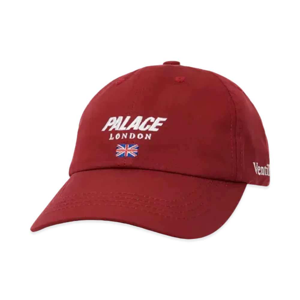 PALACE LONDON VENTILE 6-PANEL "Burgundy"