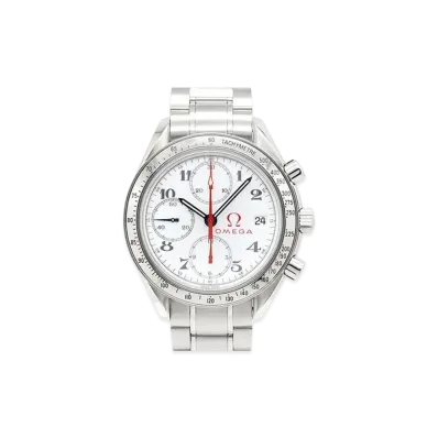 OMEGA Speedmaster Date Olynpic Exclusive "Stainless Steel/White" 3515.20