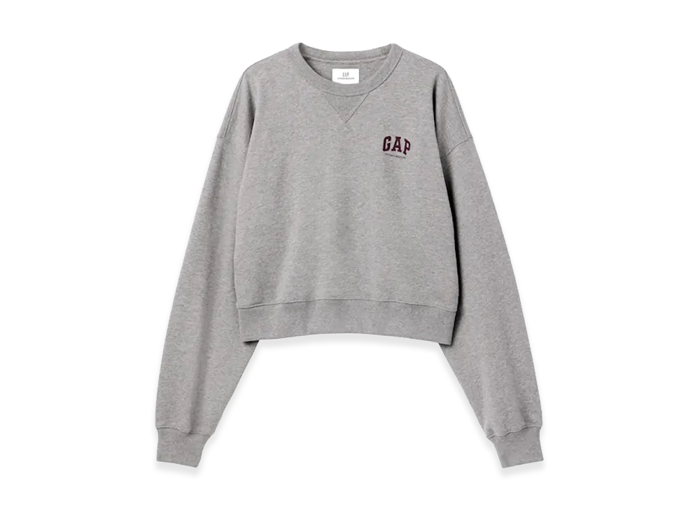 Gap x Victoria Beckham Women's French Terry Sweatshirt "Heather Gray"