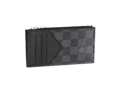 Louis Vuitton Coin Card Holder Damier Graphite