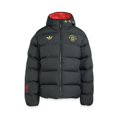 adidas Manchester United Cultural Story Padded Jacket "Black"
