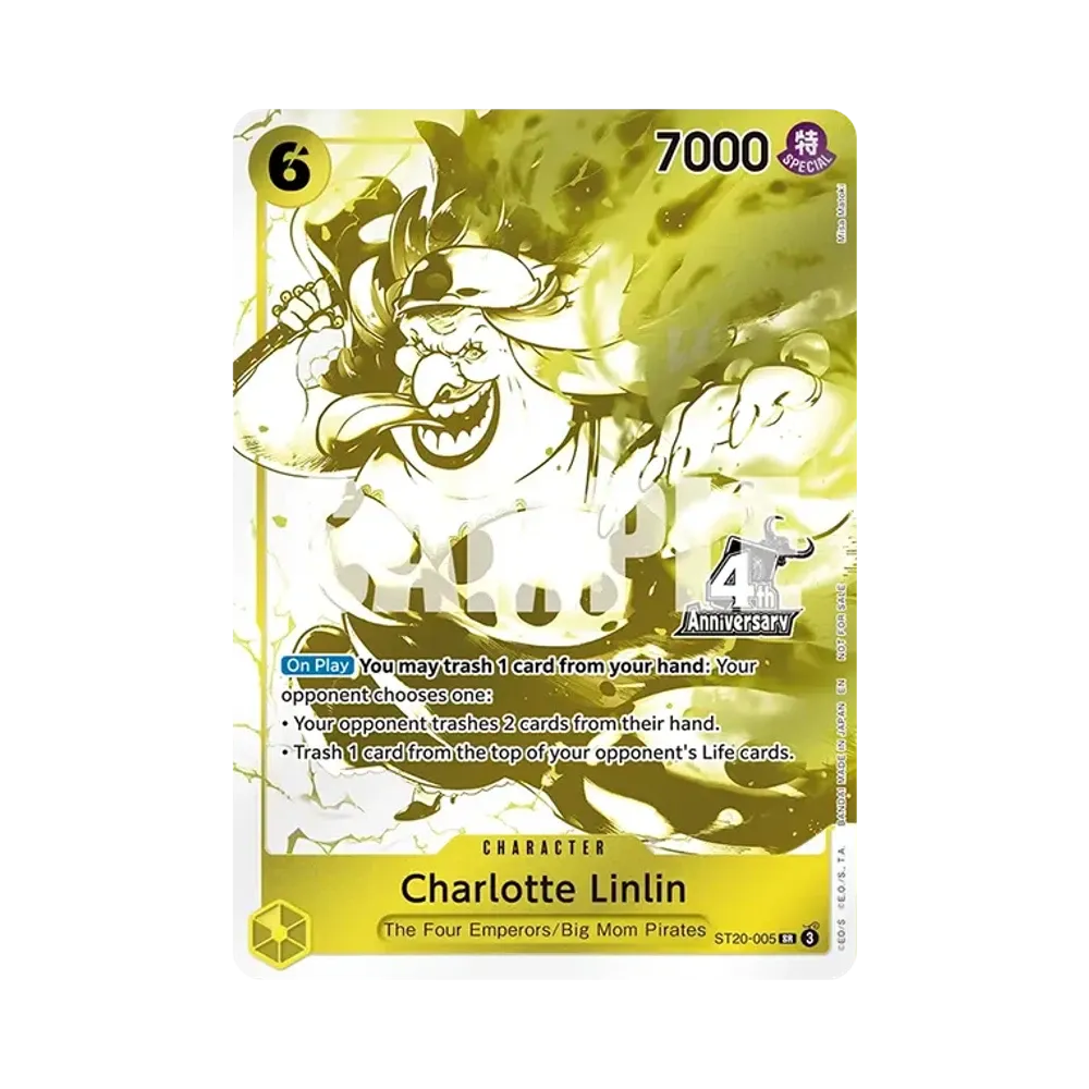 シャーロット・リンリン SR [ST20-005]【英語版】(プロモーションカード「4周年!四皇トレジャーゲットキャンペーンパック」)