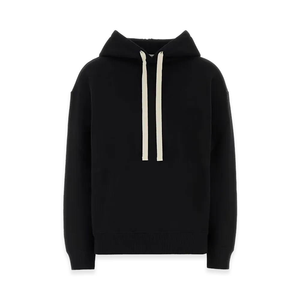 Jil Sander Women's Cotton Sweatshirt "Black"
