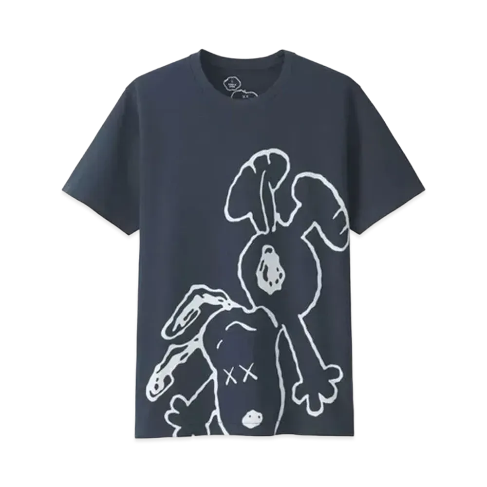 Uniqlo x KAWS x Peanuts Snoopy Falling Tee "Navy"