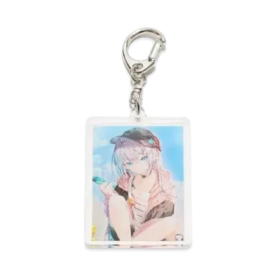 atmos x 100 Artists Exhibition Miwabe Sakura KeyRing "Multi"