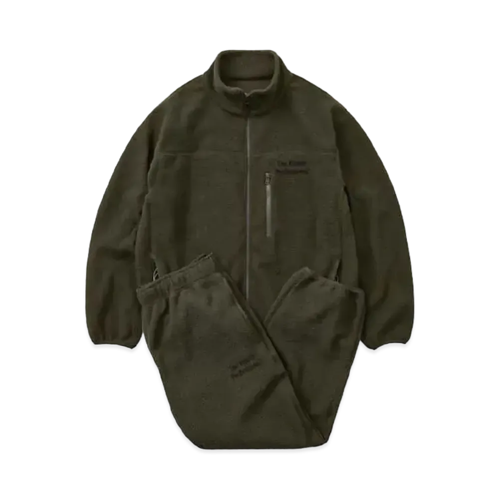 ENNOY 22AW Polartec City Fleece Set Up "Olive/Black"