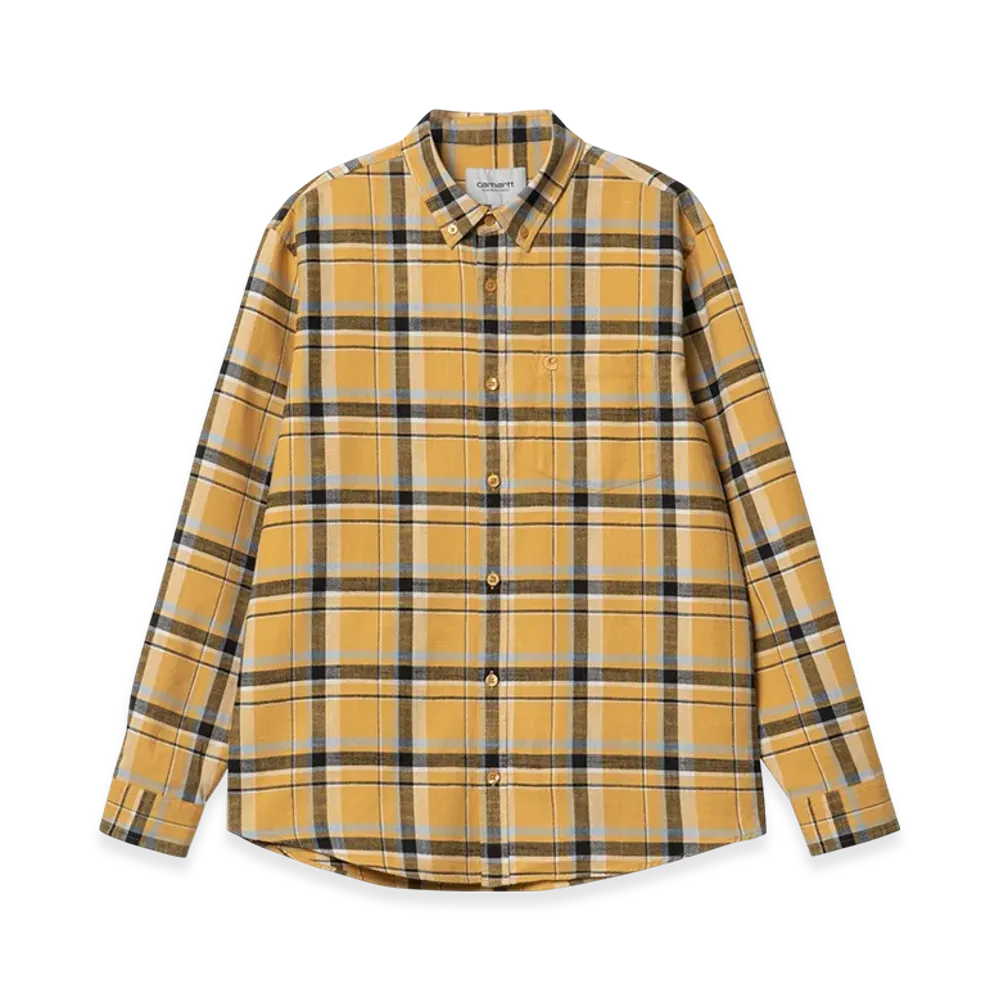 Carhartt WIP L/S Swenson Shirt "Swenson Check Sunray"